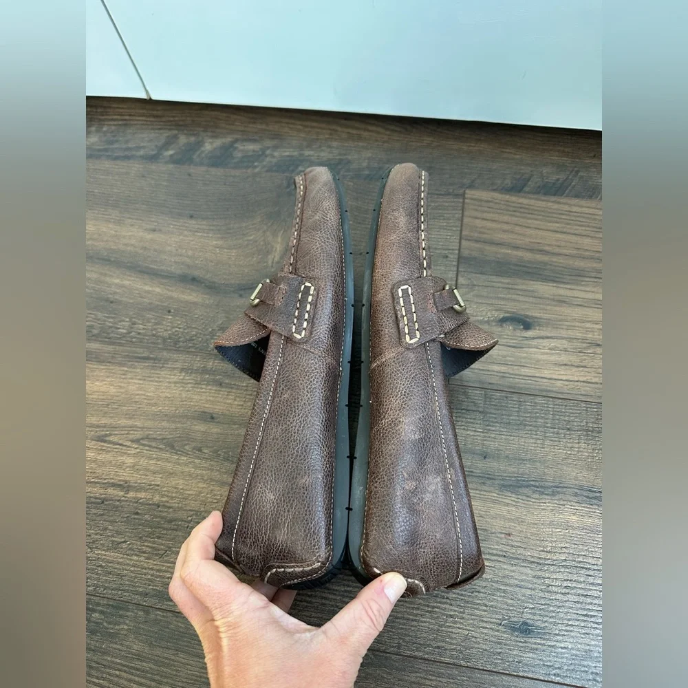 Cole Haan Mens Somerset Bit Driver Loafers Brown Size 10